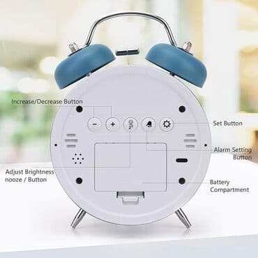 kisi ucun ad gunu tortlari: Masaüstü saatlar, Elektron, Zəngli — 6