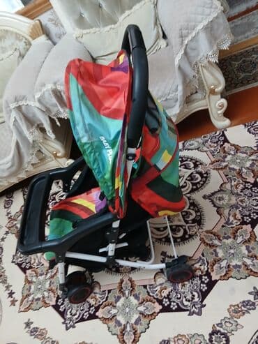 Манежи: Uşaq arabası – yığcam və yüngül “stroller” tipli model — 3