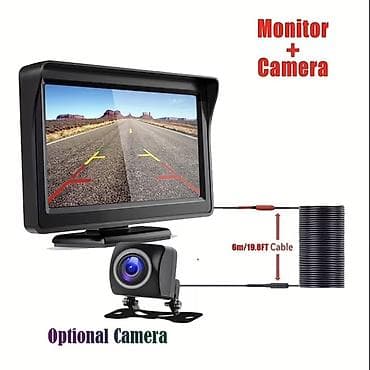 iphone 6sq almaq: Avtomobil üçün geri görüntü sistemi – monitor + kamera dəsti — 1