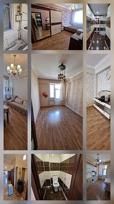 3 otaqlı mənzil – geniş və işıqlı planlama - Otaqlar: 1 yataq otağı