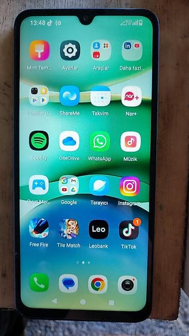 xarab telefonlar: Redmi A5, 128 GB, rəng - Göy, Barmaq izi, İki sim kartlı, Face ID — 1