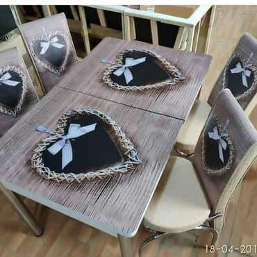 metbex stol stulları qiymetleri: 🇹🇷Türk istehsalı Möhtəşəm ✨✨ Kuxna üçün stol stul dəsti 2 stul 1 — 6