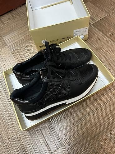 krasovkalar qadin ucun: Michael Kors qadın idman ayaqqabısı - Model: Michael Kors (arxa — 5