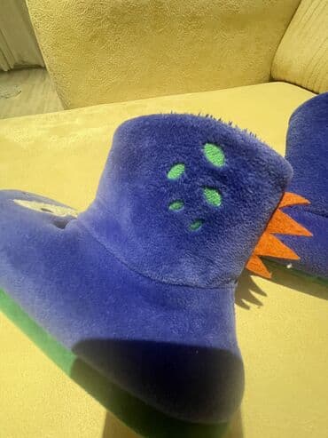 Стаканы: Цвет - Синий Шлёпанцы, Размер: 34, Унисекс — 4