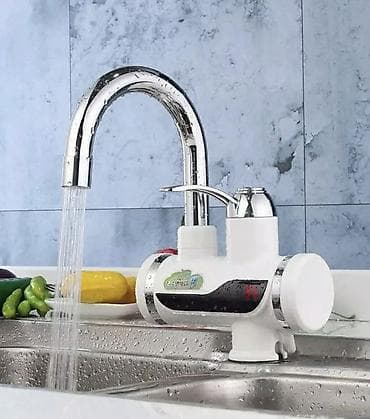 ev qizdiran: Elektrikli kran və duş başlığı olan ani su qızdırıcı kran -1 defe — 8