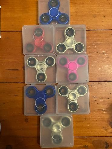 Üçqanadlı fidget spinerlər dəsti Məhsul təsviri: - Klassik üçbucaqlı — 1