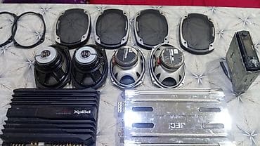 maqnitofon: Avtomobil audio dəsti Tərkib: - JBL GTO938 arxa oval akustika: 100W — 3