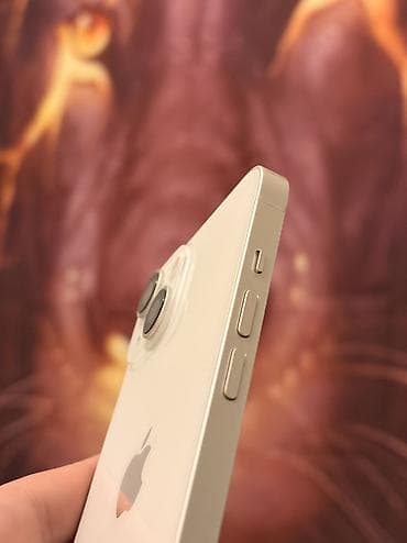 ayfon qulaqciq: IPhone 14, 128 GB, Starlight, Zəmanət, Simsiz şarj, Face ID — 3