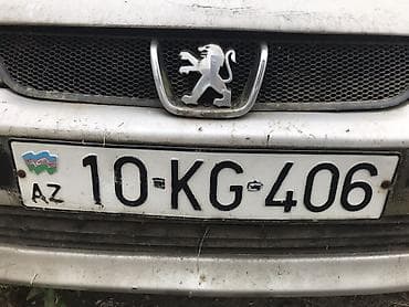 kiya maşını: Peugeot 406 sedan - Kuzov: sedan, gümüşü rəng - Nömrə nişanı — 1