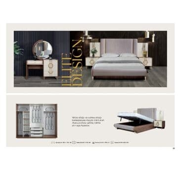 угловая тумба: Двуспальная кровать, 2 тумбы, Турция, Новый — 2