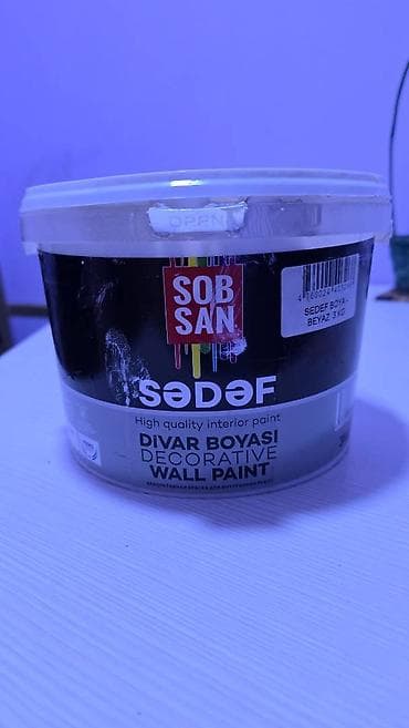 uqlarez satiram: Sədəf boya yeni alınıb. 75 azn (ağ mirvari rəng) Üstündən 100 qram — 4