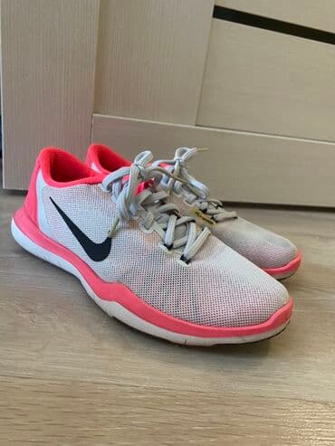 nike cortez qadın krossovkaları: Nike qadın idman ayaqqabısı - Model: Nike (şnürlü) - Rəng: Açıq boz — 2