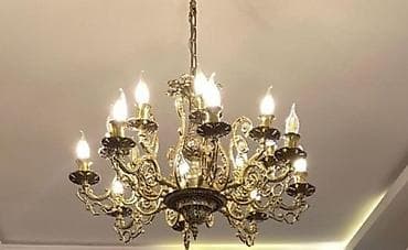Çılçıraq, 10 və daha çox lampa, Metal lalafo.az -da Çılçıraq, 10 və daha çox lampa, Metal