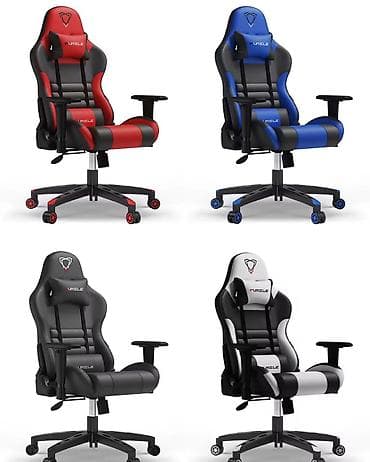 Ofis oturacaqları: Yeni, Təkərli, Qolları tənzimlənir, Dəri — 4