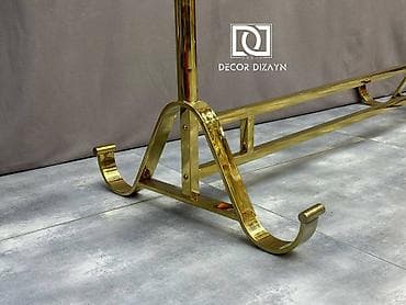 https:promo.bizon.az: Stend / asılqan / vitrin aksessuarı Material:Dəmir Reng:Gold Qiymət  — 3