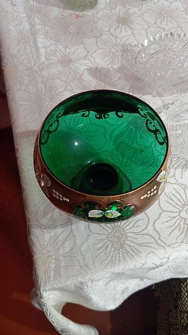 dekor divar saatlari: Böyük dekorativ şirniyyat/kupə qabları – 2 ədəd - Material: qalın — 4