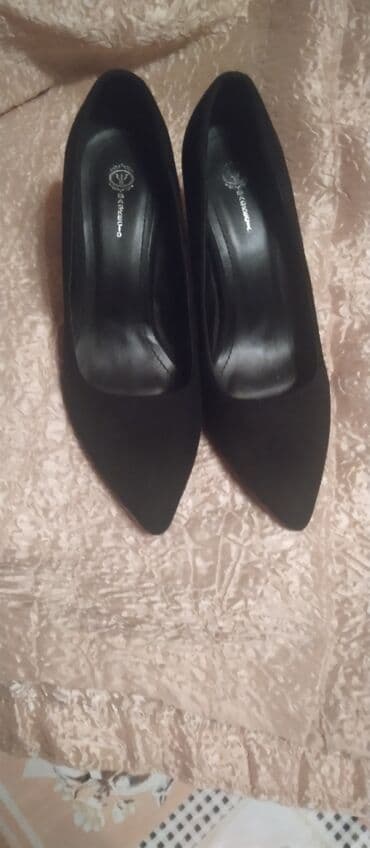 Tuflilər, Ölçü: 37, rəng - Qara, Yeni