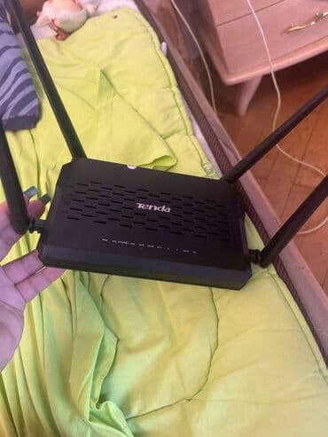 modem wifi tenda: Tenda Wi‑Fi marşrutlayıcı - Marka: Tenda - 3 ədəd tənzimlənən antena — 1