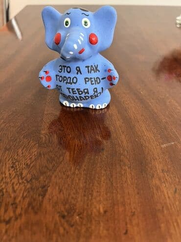 kasli fiqur: Fiqur, Keramika, rəng - Mavi — 2