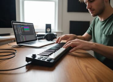 mk 2063: Midi-klaviatura, M-Audio, İşlənmiş — 1