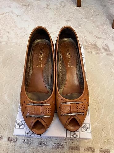 dəri ayaqqabılar: Ceyo qadın ayaqqabısı Razmer 37 - Model: açıq burunlu, alçaq daban — 2