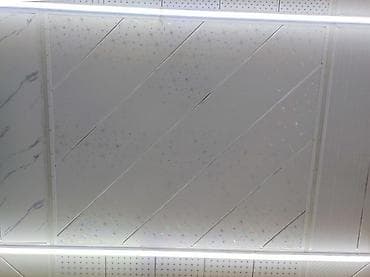 panel dekor: Asma tavan panelləri – dekorativ ulduz naxışlı - Material: yüngül və — 1