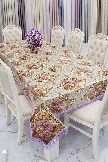 stol ortukləri: Məhsul: Naxışlı süfrə kolleksiyası - Material: Parlaq səthli suya və — 1