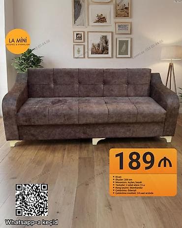 Divan, Açılan, Bazalı, Parça, Ödənişli çatdırılma