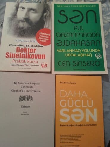 Məhsul: Kitab dəsti (4 ədəd) - V. Sinelnikov, Ş. Slobodçikov –