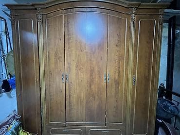 6 qapı, Siyirməli, Qəhvəyi, Açılan, Düz dolab