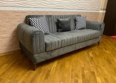 mətbəx divanı: Divan, Açılmayan, Bazasız, Vеlur parça, Şəhərdaxili pulsuz çatdırılma — 8