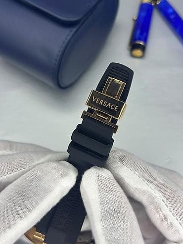 Yeni, Qol saatı, Versace, rəng - Qara — 9