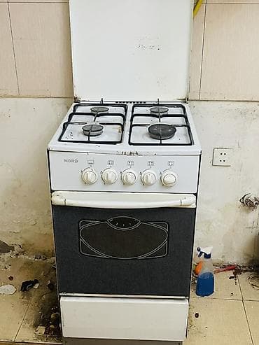 Elektronika: NORD qaz plitəsi və qaz sobası - 4 gözlü qaz plitəsi: fərqli ölçülü — 1