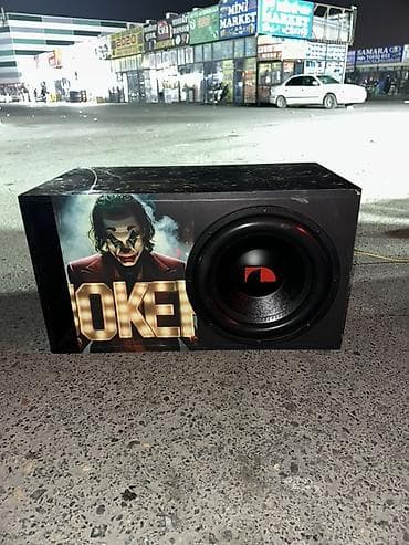 rog ally x: Avtomobil üçün audio sistem dəsti - Subwoofer: Joker dizaynlı — 2