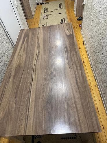 metbex wkafi: Mətbəx masası, İşlənmiş, Açılmayan, Laminat, Dördbucaq masa — 6