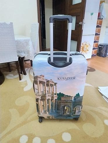 Çamadanlar: Sərnişin çamadanı – “Kuşadası, Turkey” çaplı, sərt korpuslu — 3