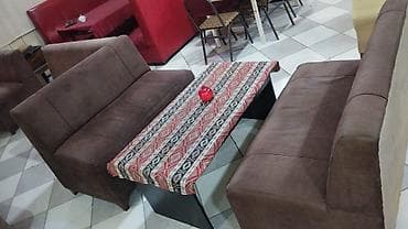 cay evi ucun divan: Düz masa, 4 nəfər — 1