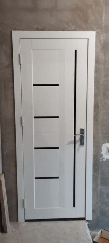 двери для дома: Новый Межкомнатная дверь 90х205 см C замком и рамой, C гарантией, Платная установка, Бесплатная доставка, Платная доставка, Доставка в районы — 6