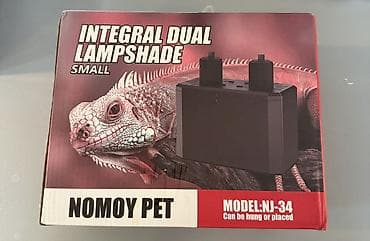 Lampalar: Nomoy Pet Integral Dual Lampshade – Small (Model: NJ-34) İki lampalı — 1
