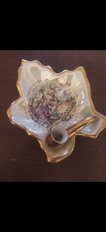 пепельница: Антиквариат.пепельница.голландия — 1