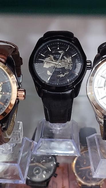 Наручные часы: Tissot Skeleton avtomatik saatlar - Mexanizm: avtomatik (öz-özünə — 9