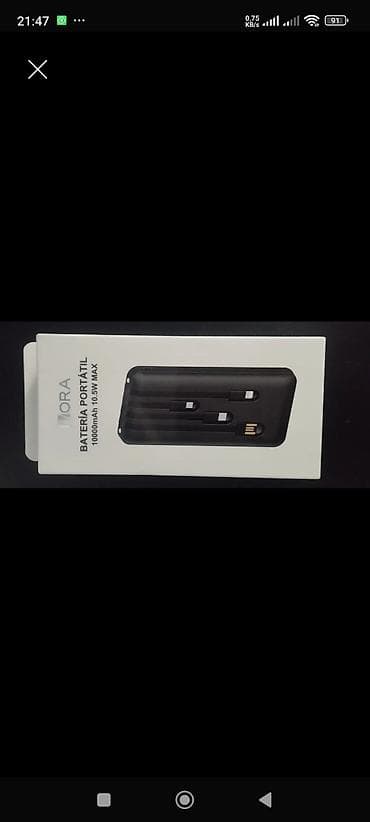aux usb: Powerbank 10000 mAh — 1