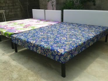 кроват: Taxt kravat teze bir ve iki neferlik hazirlari var iki neferlik — 1