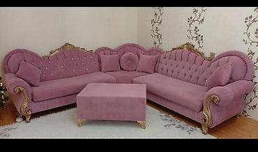 Künc divan, İşlənmiş, Açılmayan, Bazasız, Dəri