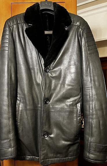 Virado Leather kişilər üçün dəri dublyonka. Real alıcıya endirim
