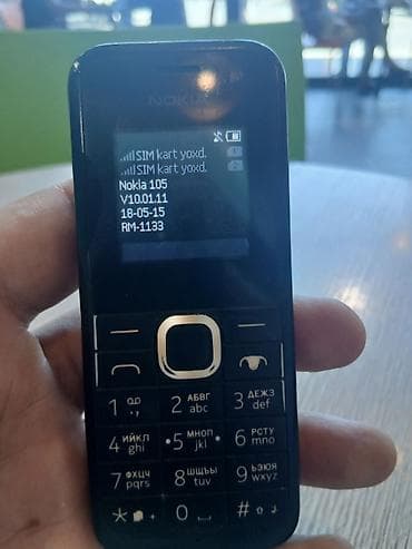 philips xenium 9@9s: Nokia 105 4G, rəng - Qara, Düyməli — 1