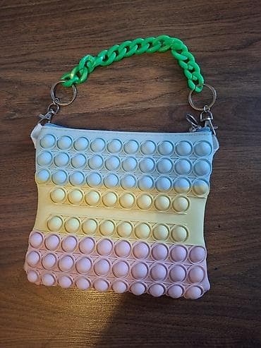 Pop It-lər: Uşaqlar və qadınlar üçün pop-it efekti olan çanta - Material: yumşaq — 2