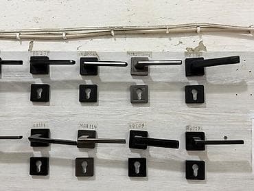 qül: Qapı dəstəyi və kilid komplekti Məhsul təsviri: - Daxili və giriş — 9