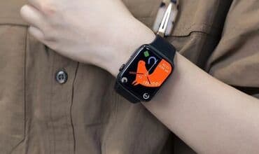 dt 7: Yeni, Smart saat, Sensor ekran, rəng - Qara — 4