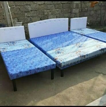 Təzə çarpayılar Hazırları var Kefiyətinə zamanət verilir 1 nəfərlik 60